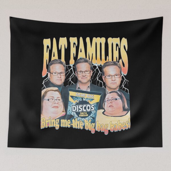 Item preview, Fat Families UK TV Comedy Meme Funny designed and sold by Tae-bois.