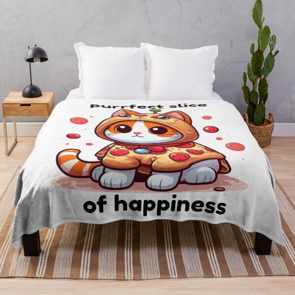 Item preview, Pizza Cat Purrfect Slice of Happiness designed and sold by BigBlueArt.