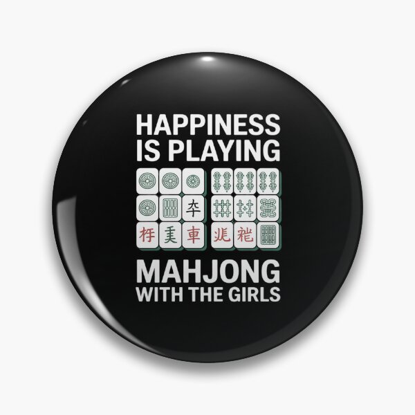Artikelvorschau, Mahjong Geschenk Cool Glück ist Mahjong spielen Mädchen entworfen und verkauft von NetoGalaxy.