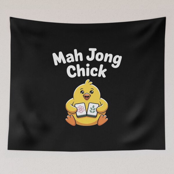 Item preview, Mahjong Chick designed and sold by NetoGalaxy.