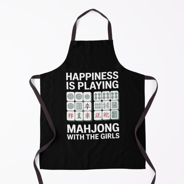 Item preview, Mahjong Gift Cool Happiness Is Playing Mahjong Girls designed and sold by NetoGalaxy.