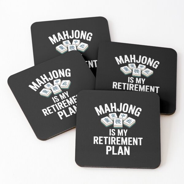Item preview, Mahjong Player Retirement designed and sold by NetoGalaxy.