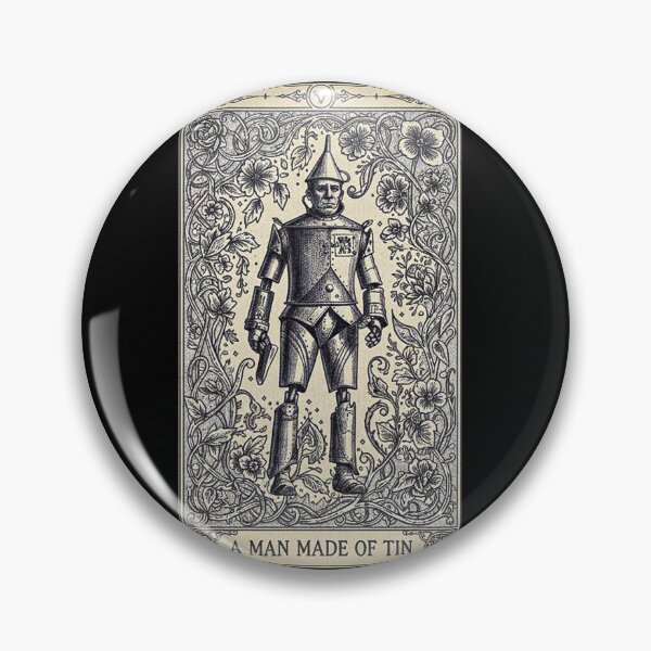 Item preview, Wicked Tin Man Gothic Tarot Card designed and sold by DillonHuerta.