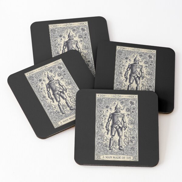 Item preview, Wicked Tin Man Gothic Tarot Card designed and sold by DillonHuerta.