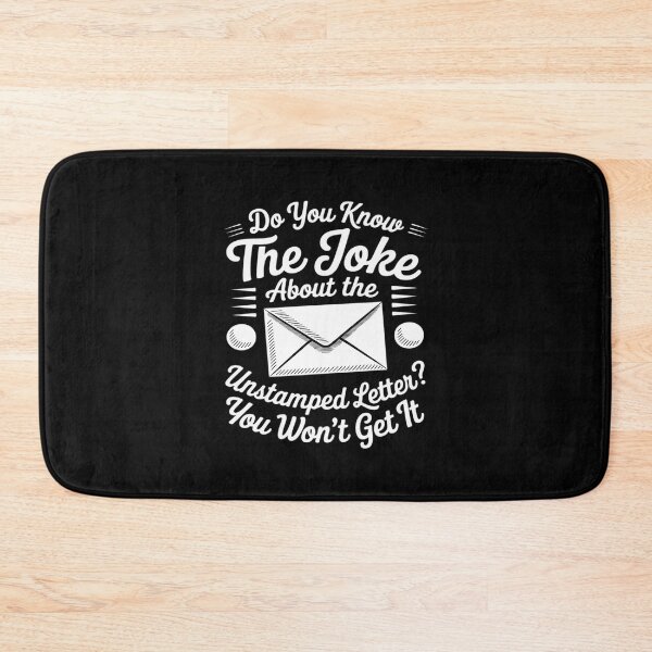Item preview, Mail Carrier Joke Unstamped Letter Social Postal Worker designed and sold by NetoGalaxy.