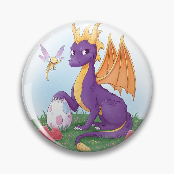 Item preview, Spyro and Sparx - Spyro the Dragon designed and sold by KaruKiburedo1.