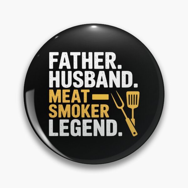 Item preview, Father Husband Meat Smoker Legend Grilling Dad Meat Smoking  designed and sold by Formatage.