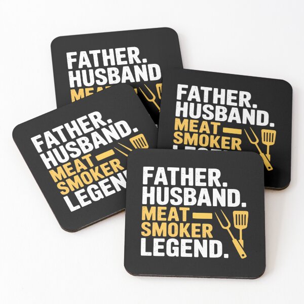 Item preview, Father Husband Meat Smoker Legend Grilling Dad Meat Smoking  designed and sold by Formatage.
