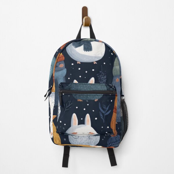 Item preview, Fantastic wild animals lovely winter pattern  designed and sold by SmileshareShop.
