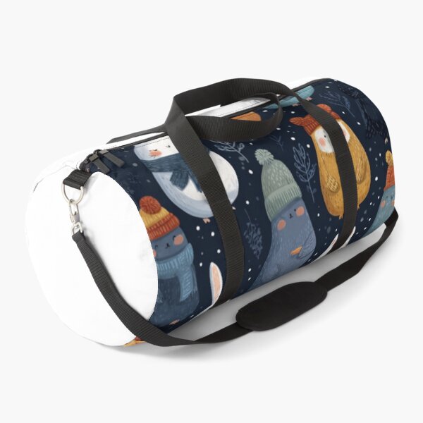 Item preview, Fantastic wild animals lovely winter pattern  designed and sold by SmileshareShop.
