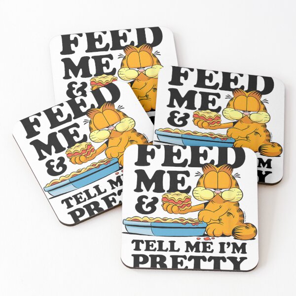 Item preview, Garfield Feed Me & Tell Me I’m Pretty Lasagna Humor Design designed and sold by sardencourey3.