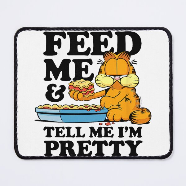 Item preview, Garfield Feed Me & Tell Me I’m Pretty Lasagna Humor Design designed and sold by sardencourey3.