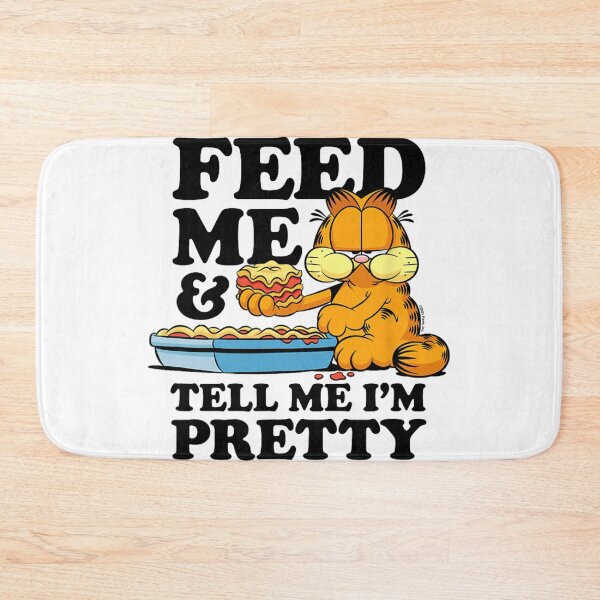 Item preview, Garfield Feed Me & Tell Me I’m Pretty Lasagna Humor Design designed and sold by sardencourey3.