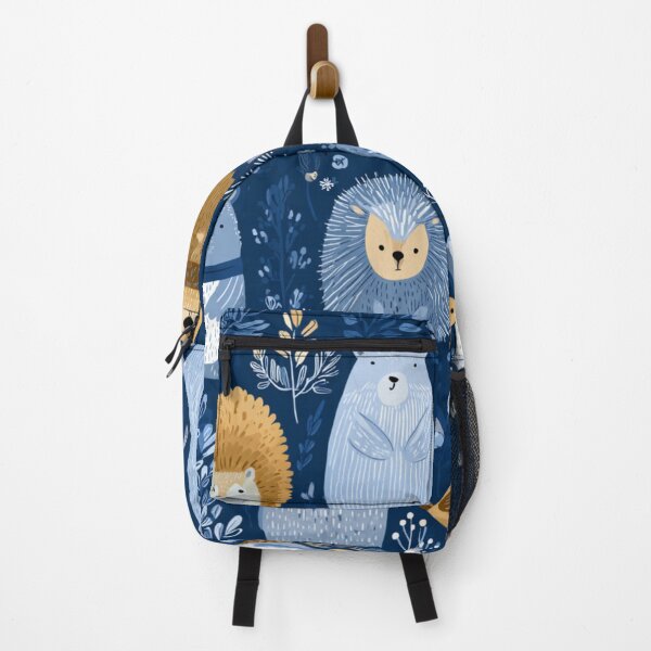 Item preview, Cute animals winter pattern for kids designed and sold by SmileshareShop.