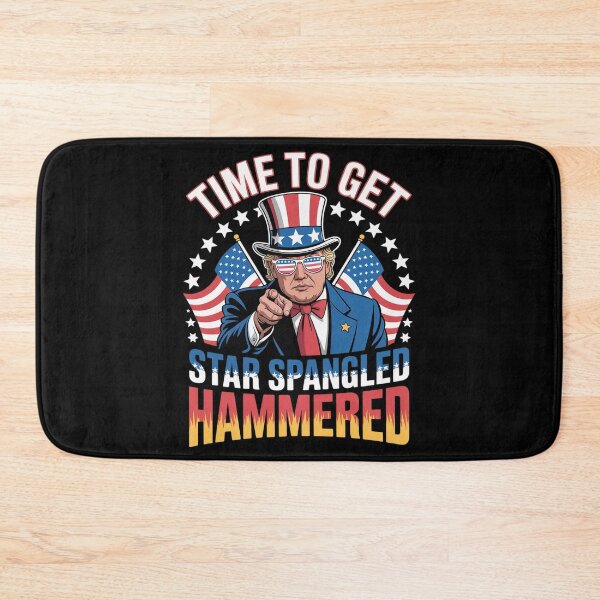 Item preview, Trump 4th Of July Star Spangled Hammered Drinking  designed and sold by InspiredFoul.