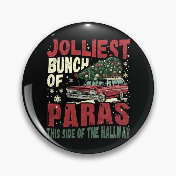Item preview, Jolliest Bunch of Paras This Side of The Hallway Christmas designed and sold by Patchina.