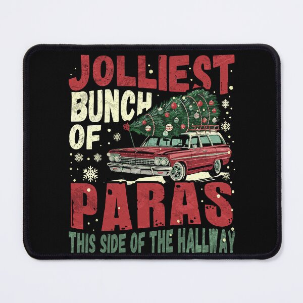 Item preview, Jolliest Bunch of Paras This Side of The Hallway Christmas designed and sold by Patchina.