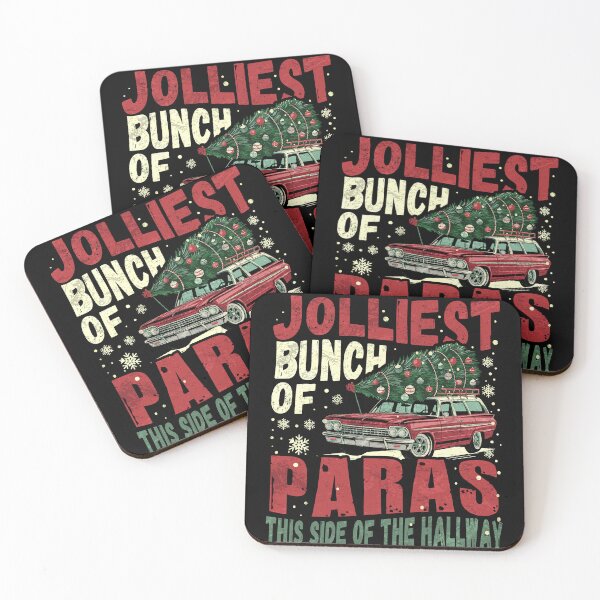 Item preview, Jolliest Bunch of Paras This Side of The Hallway Christmas designed and sold by Patchina.