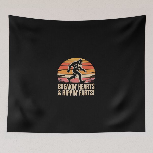 Item preview, Sasquatch Breakin Hearts & Rippin Farts! Bigfoot Sun designed and sold by dainegilbert.