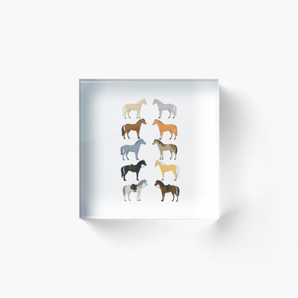 Item preview,  cartoon horses.  designed and sold by Jumty13.