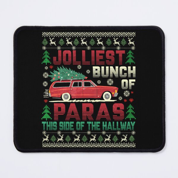 Item preview, Jolliest Bunch of Paras This Side of The Hallway Christmas designed and sold by Patchina.