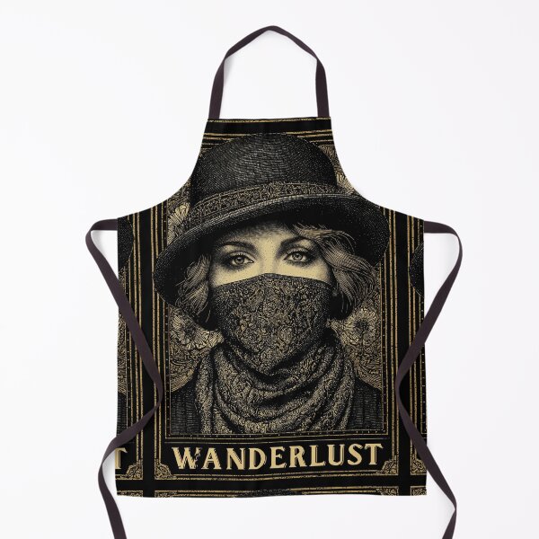 Item preview, Mysterious woman in mask and hat engraved style designed and sold by Piotrek0001.