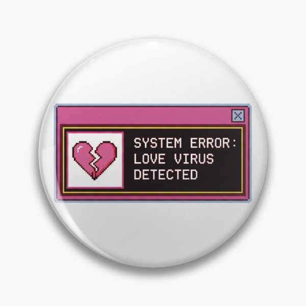 Item preview, Love Virus Detected designed and sold by policory.