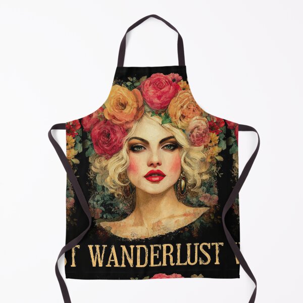 Item preview, Portrait of blonde in flower crown painterly style designed and sold by Piotrek0001.