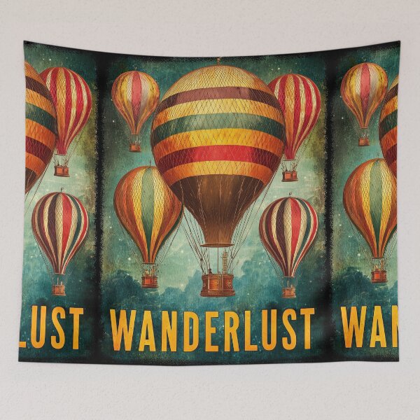 Item preview, Hot air balloons in vintage steampunk aesthetic style designed and sold by Piotrek0001.