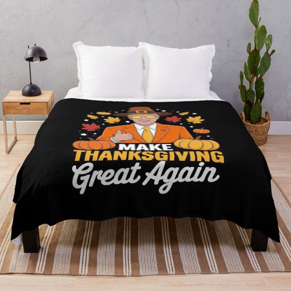 Item preview, Make Thanksgiving Great Again Autumn Fall Leaves Trump designed and sold by SnackPAC.