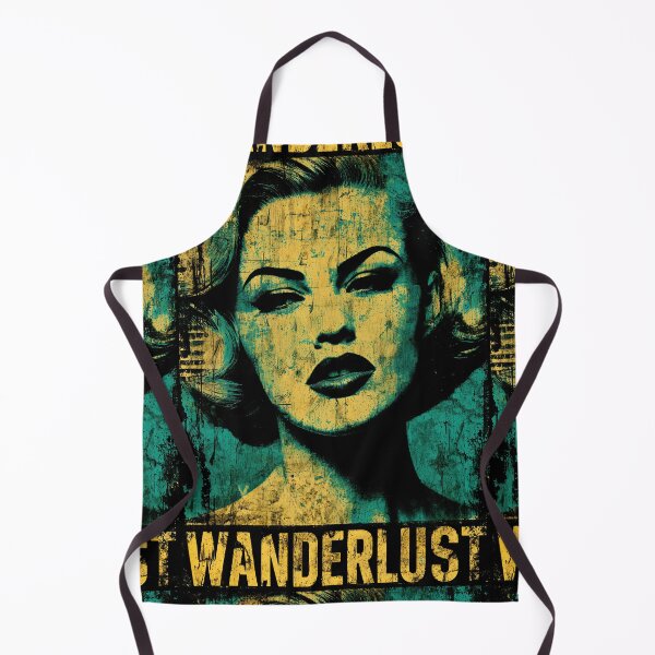 Item preview, Woman face pop art style turquoise yellow colors designed and sold by Piotrek0001.
