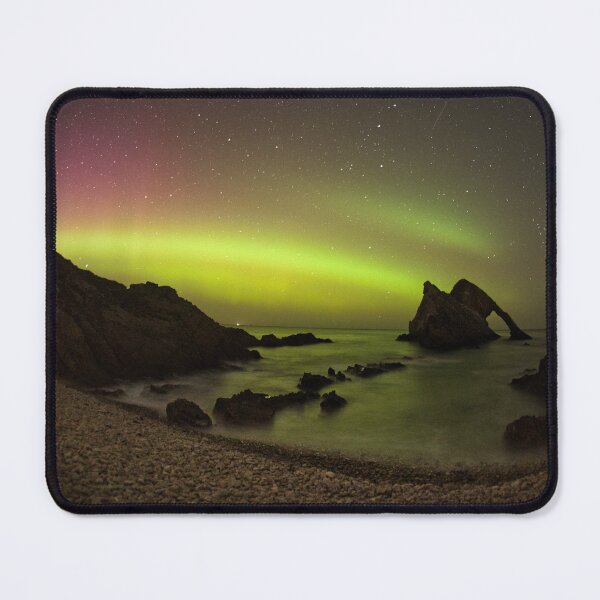 Item preview, Autumn Aurora at Bow Fiddle Rock  designed and sold by Derren Jones.