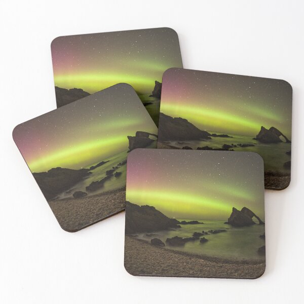 Item preview, Autumn Aurora at Bow Fiddle Rock  designed and sold by Derren Jones.