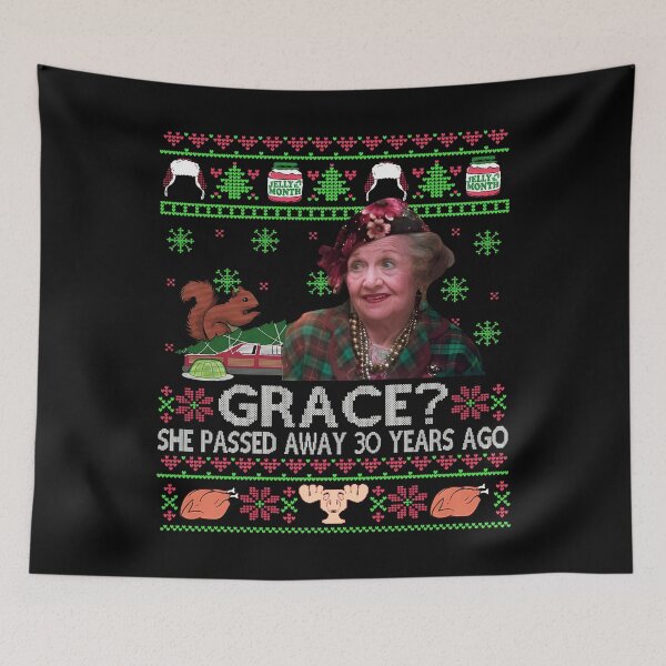 Item preview, The Blessing, Grace She Pass Away 30 Years Ago, Couple Christmas, National Lampoon's Christmas Vacation Couple designed and sold by Tae-bois.