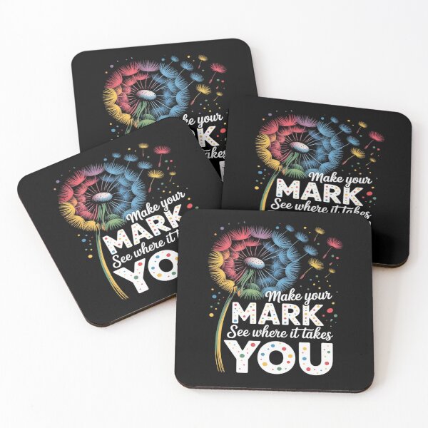 Item preview, Make Your Mark Dandelion Happy Dot Day Teacher designed and sold by SnackPAC.
