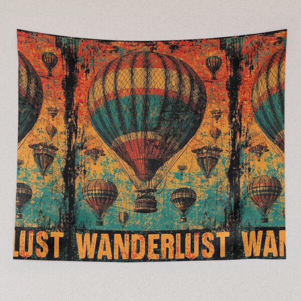 Item preview, Sketch of balloons in sky orange turquoise texture designed and sold by Piotrek0001.