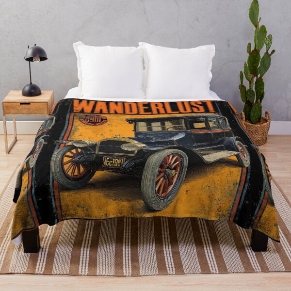 Item preview, Vintage car on orange background retro automotive poster designed and sold by Piotrek0001.
