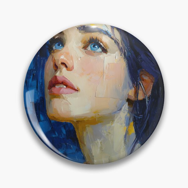 Item preview, Blue Light of Her Thoughts designed and sold by daila70.