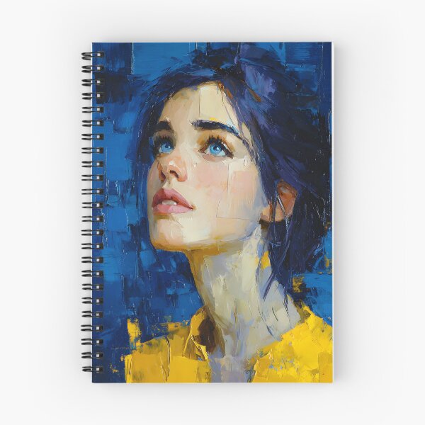 Item preview, Blue Light of Her Thoughts designed and sold by daila70.