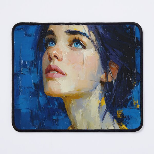 Item preview, Blue Light of Her Thoughts designed and sold by daila70.