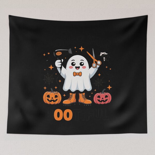 Item preview, Making Hair Bootiful Funny Scary Ghost Hairdresser Halloween designed and sold by SnackPAC.