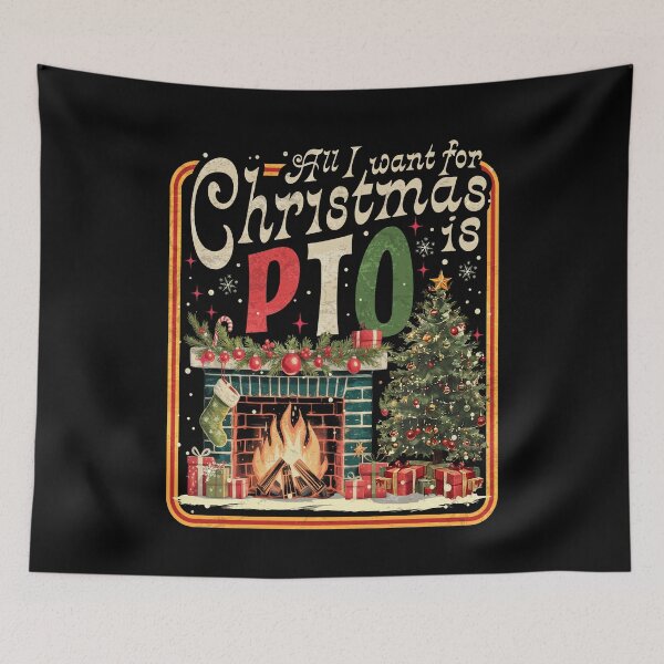 Item preview, All I Want for Christmas is PTO Funny Christmas designed and sold by Patchina.