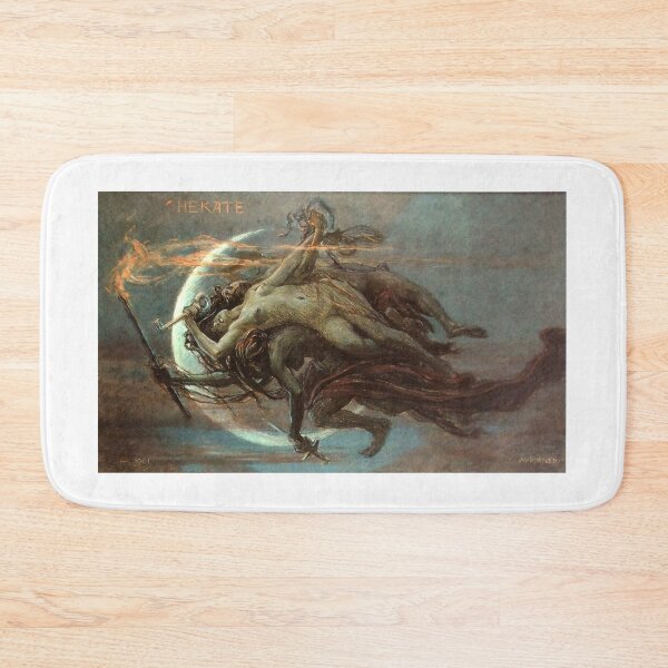 Item preview, Hecate – Maximilian Pirner Symbolist Goddess of Magic and the Night (1893) designed and sold by Art Outlaws.