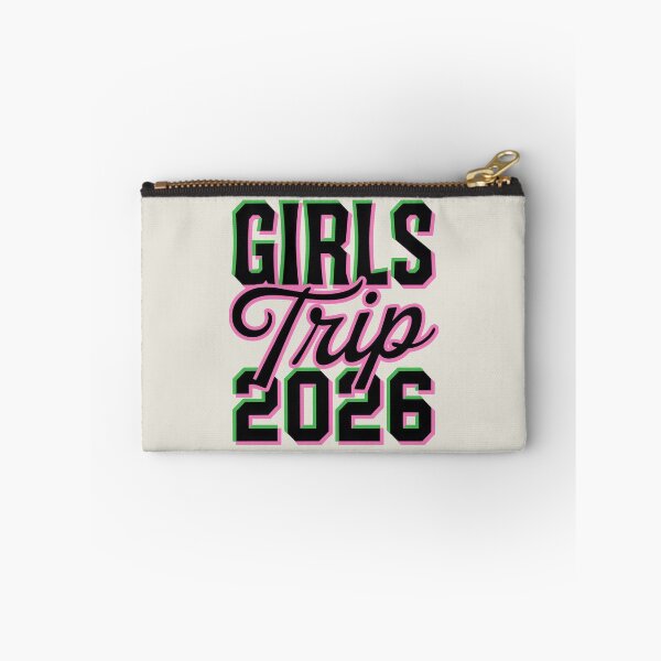 Item preview, Girls Trip 2026 Bold Pink Green Celebration Design designed and sold by SplashTastic.