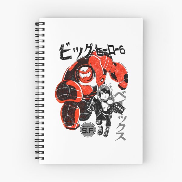 Item preview, Baymax Retro Mecha Duo Manga Style Design designed and sold by Teresa Kamden.