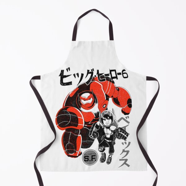 Item preview, Baymax Retro Mecha Duo Manga Style Design designed and sold by Teresa Kamden.
