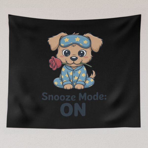 Item preview, Maltipoo Pajama Art – Snooze Mode Activated designed and sold by SnackPAC.