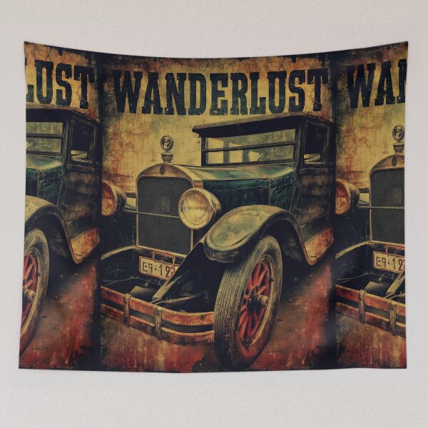 Item preview, Vintage car front view grunge vintage style poster designed and sold by Piotrek0001.