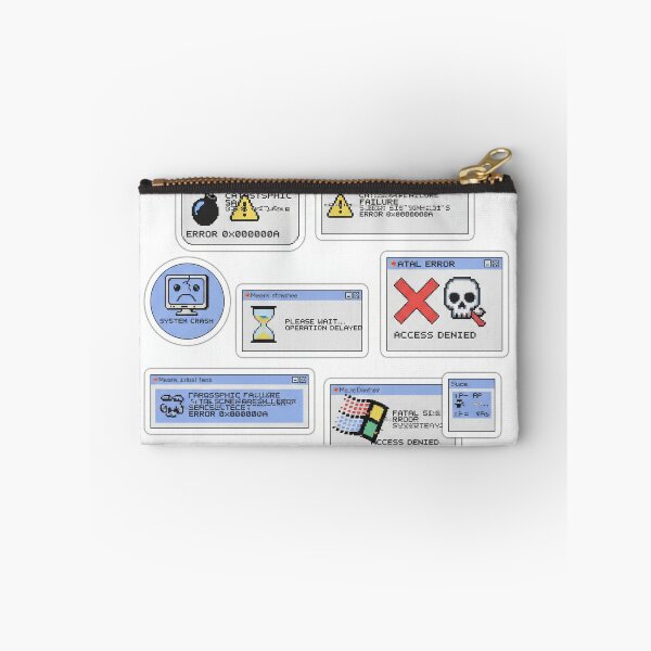 Item preview, Retro Pixel Art Computer Error Messages and System Alerts designed and sold by MyEz Style.