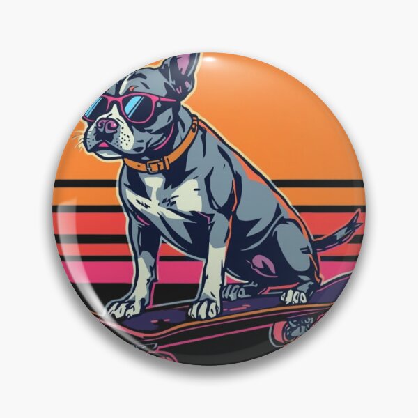Artikelvorschau, Retro Skate Dog entworfen und verkauft von SmartNeoZenUIXR.